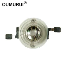 УФ 3 Вт светодиодный высокомощный светодиодный чип-лампа из бисера фиолетового цвета 395-400НМ 700мА 3,4-3,6 в 15-20 лм 45 мил() 100 шт