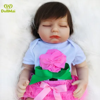 

Reborn Dolls 20" 50cm soft silicone reborn baby doll realista newborn baby bonecas children's day gift