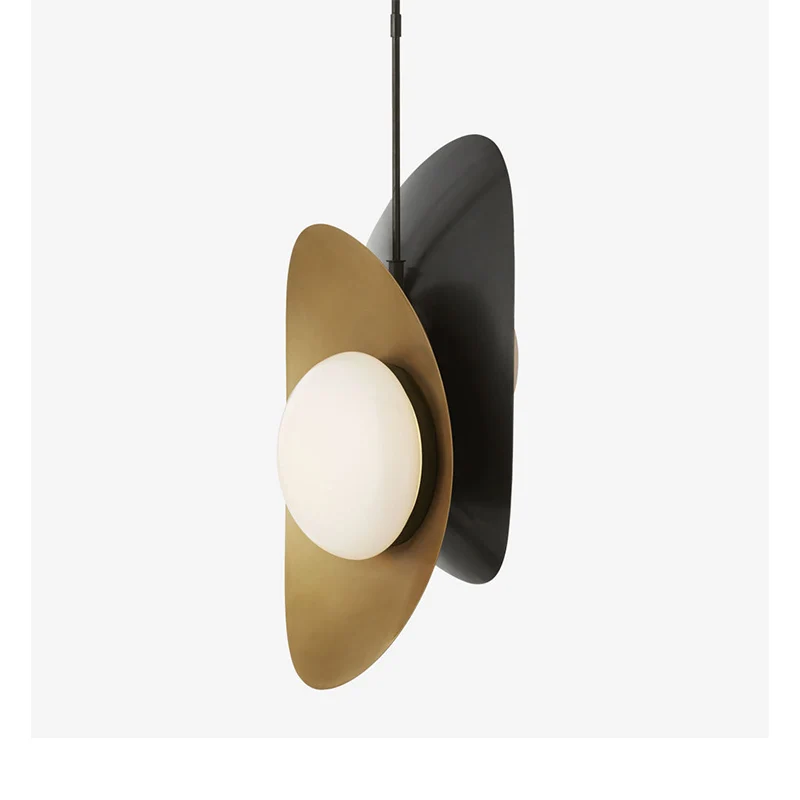 

Post-modern Art Restaurant pendant lamp Nordic Simple Dining Table Bedside Bed Three Round Bar Cosmos Pendant Lights