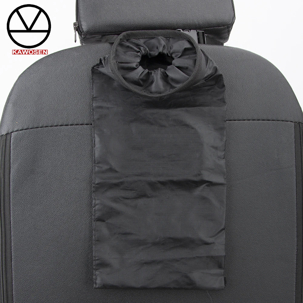 KAWOSEN Portable Car Seat Back Garbage Bag Auto Trash Can Leak-proof Dust Holder Case Box Oxford Cloth SBGB01 | Автомобили и