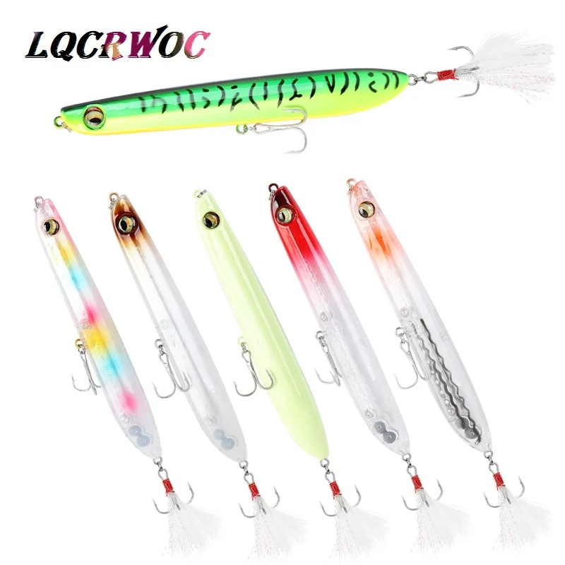 2019 جديد قلم رصاص إغراء 12 cm 16g ل الصيد السحر أعلى المياه التصيد الهائل plopper أسماك crankbait باس الطعم wobblers pesca الساخن 2019 جديد قلم رصاص إغراء 12 cm 16g ل الصيد السحر أعلى المياه التصيد الهائل plopper أسماك crankbait باس الطعم wobblers pesca الساخن