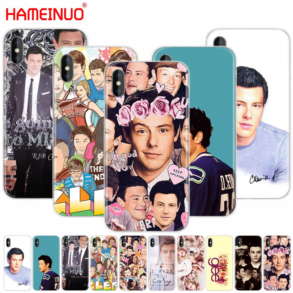 

HAMEINUO Cory Monteith Glee cell phone Cover case for iphone X 8 7 6 4 4s 5 5s SE 5c 6s plus