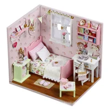 Кукольный дом мебель Diy Миниатюрный пылезащитный чехол 3D Деревянный Miniaturas кукольный домик игрушки Кукольный Дом Миниатюры коробка театр casa