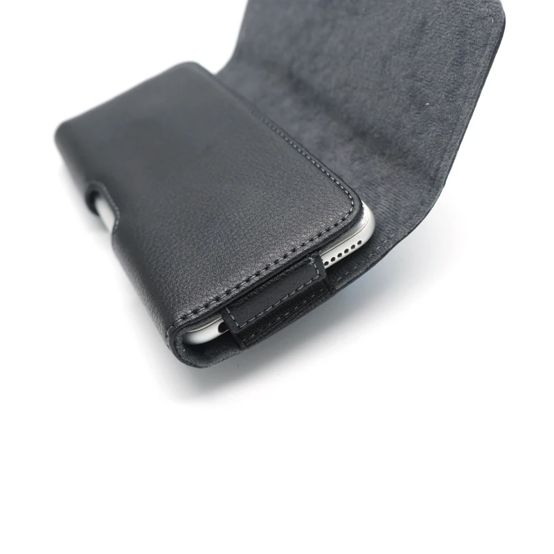 Hand-made Men's Waist Pouch For iPhone 6 6S 7 8 X XR Belt Clip Holster Leather Mobile Phone Cases Pouch For iPhone 6 7 8 plus cute iphone 7 cases