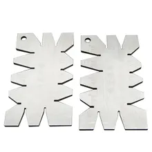 Измерительный инструмент Щепка нержавеющая сталь винт Резьба резка угол Калибр