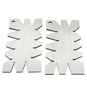 Измерительный инструмент Щепка Нержавеющая сталь резьбе угол режущей Гейдж Gauge - изображение