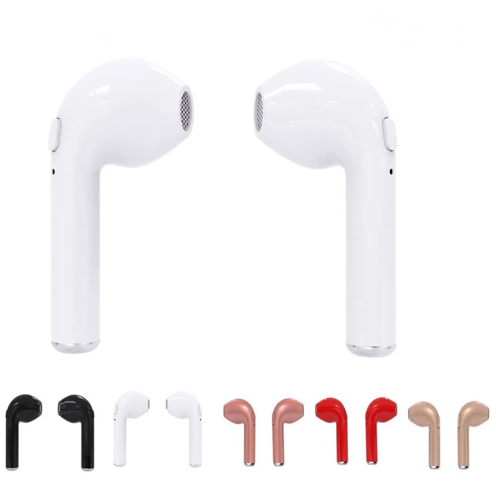 HBQ i7 TWS Twins беспроводные наушники Bluetooth V4.2 мини стерео Спортивная Музыкальная