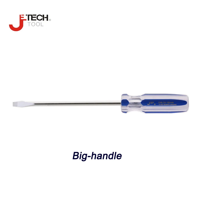 

Jetech 3.3mm/4.7mm*50mm/75mm/100mm/125mm/150mm/200mm clear big handle short mini standard long slotted precision screwdriver