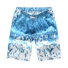 M-3XL стиль быстросохнущие мужские цветные шорты плавательные пляжные шорты цветочные шорты для серфинга плавательные летние пляжные шорты 40MA26