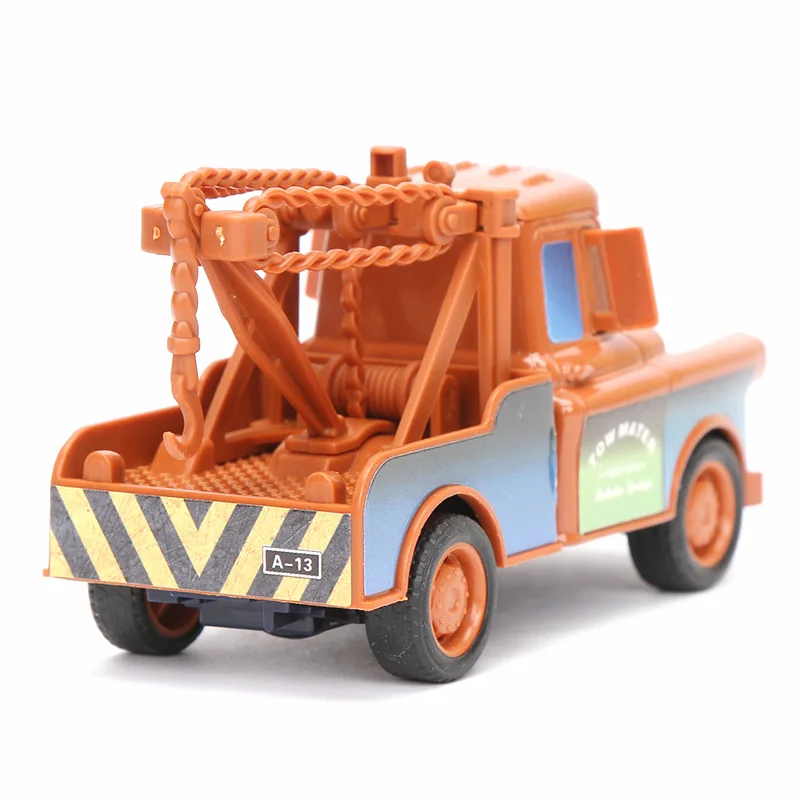 4 шт. 9 см оттяните автомобиль disney Pixar тачки 3 Lightning McQueen Mater Black Storm Ramirez 1:55 литая металлическая игрушка модель подарки для мальчиков