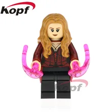 50 шт. XH 864 Супер Герои космические войны Бесконечность фигурка Алая ведьма Зимний Солдат Владыка строительные блоки обучающая игрушка для детей