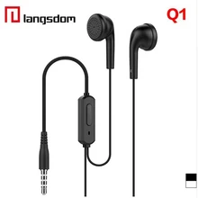 

Q1 Original 3.5mm Wired Stereo Smartphone earphones Built-in Microphone Universal Earphone for Xiaomi Samsung Galaxy S6 G5-012