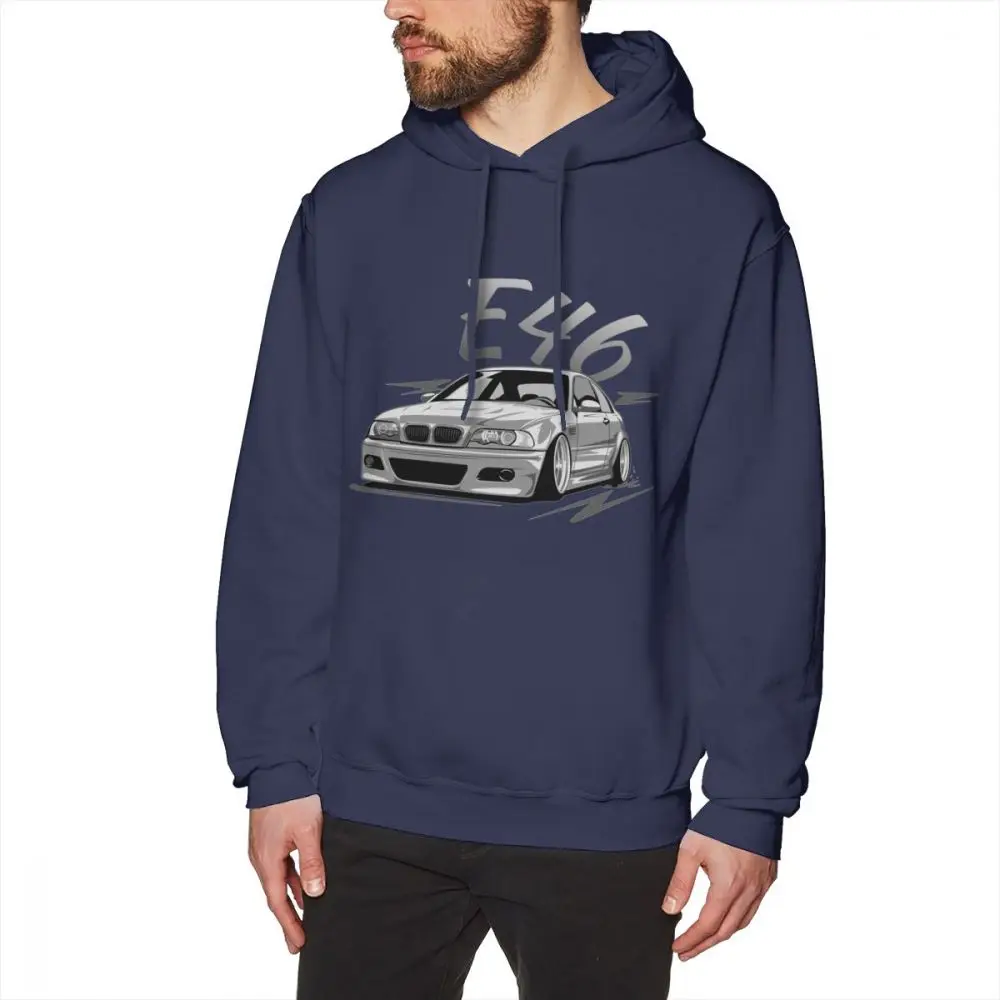 Crewneck E46 Tuning Low с длинным рукавом забавные летние толстовки для мальчиков летняя толстовка с машинкой - Цвет: navy