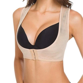 Chest Brace Up for Women Posture Corrector Shapewear Tops Breast Support Vest Bra Ladies Posture Corrector Tops Body Shaper