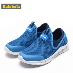 Balabala летние детские дышащие кроссовки Antislip портативность обувь для детей Высокое качество Марка Мальчики Повседневное девочек Туфли без