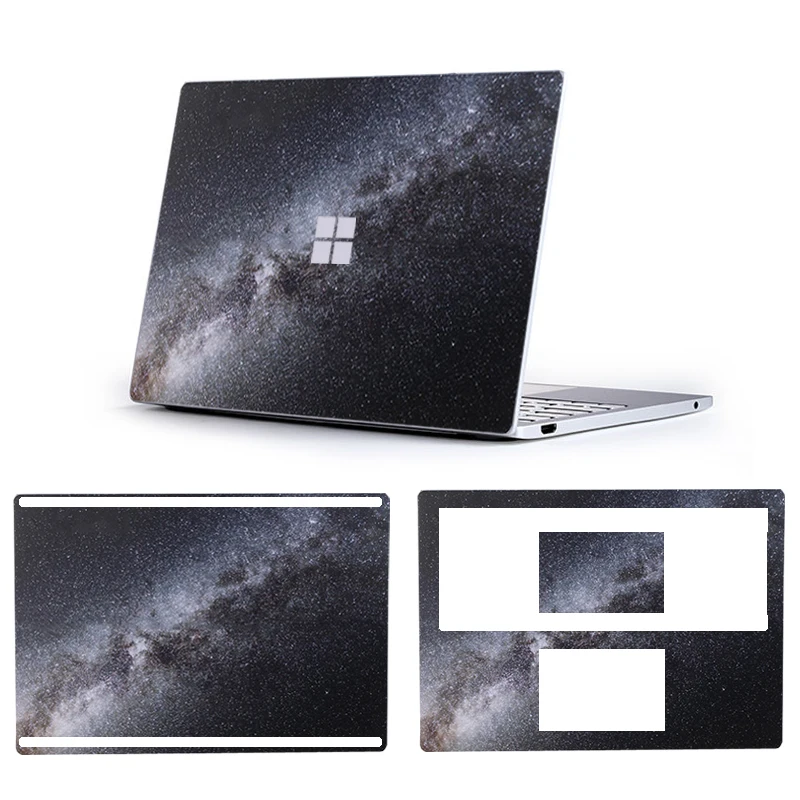 Tanie Naklejki na laptopa dla microsoft surface Book 2 13.5 15 13.5 cal drukuj pełna ochrona winylu naklejki obudowa komputera