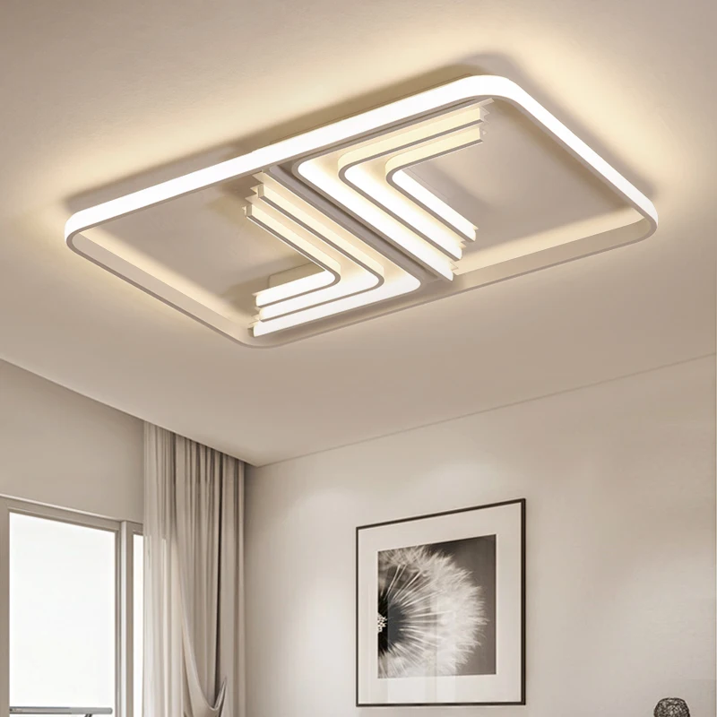 

Wooights LED Chandelier lighting for living room Bedroom Study Room Chandelier home Dec Acrylic Ceiling Chandelier Lamp Fixture
