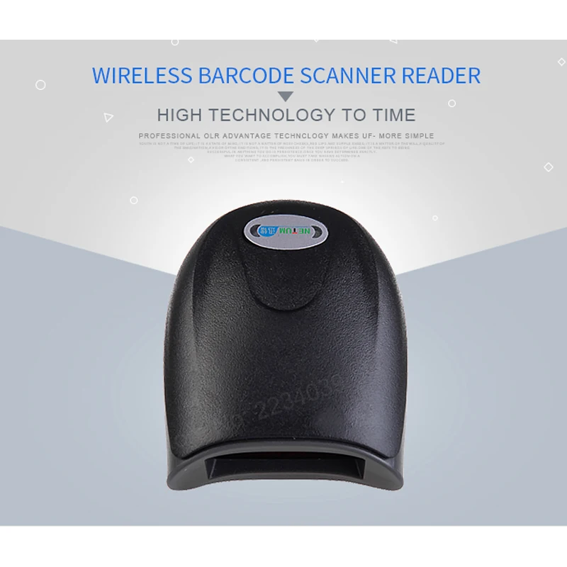 High sensitive Wireless Barcode Scanner laser barcode reader scanner USB handheld wireless barcode reader for Supermarkets