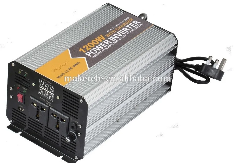 MKM1200-242G-C 1200watt dc ac 24v to 220v inverter modified sine wave travel power inverter with battery charger mkm2000 242g c modified sine wave professional dc ac 2000 watt power inverter 24v to 220v electrical inverters with charger