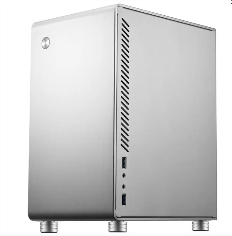 Jonsbo U1 PLUS ITX алюминиевая сторона через шасси Настольный уровень маленький чехол для компьютера