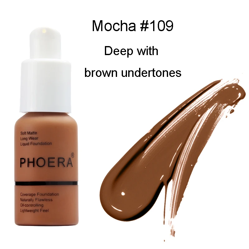 PHOERA Mineral Touch Отбеливающее Корректирующее средство для лица базовый Крем Осветляющий увлажнитель для лица Жидкая основа для макияжа праймер - Цвет: 09