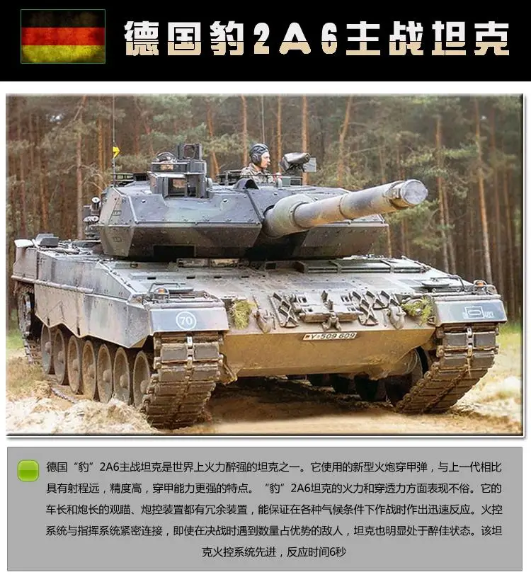 Heng Long 1/16 Leopard 2A6 танки с дистанционным управлением модель танка военный негабаритный металлический дорожный руль 2,4 г 3889