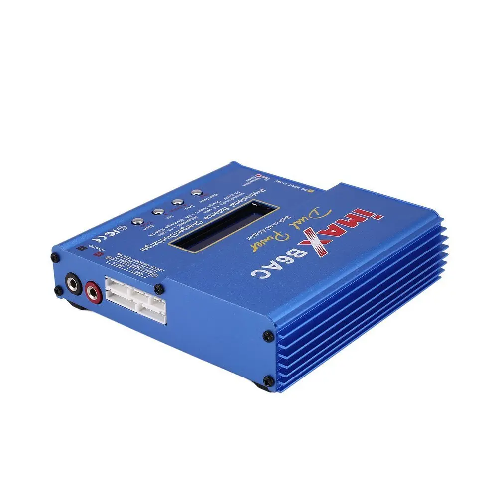 80 Вт IMAX B6AC RC Баланс Lipo зарядное устройство B6 AC Nimh Nicd литиевая батарея 10 Dis для