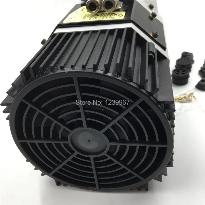 9Kw 380V / 220V электродвигатель привода шпинделя АТС 6.4Nm 22A с длинной головкой ISO30 & BT30