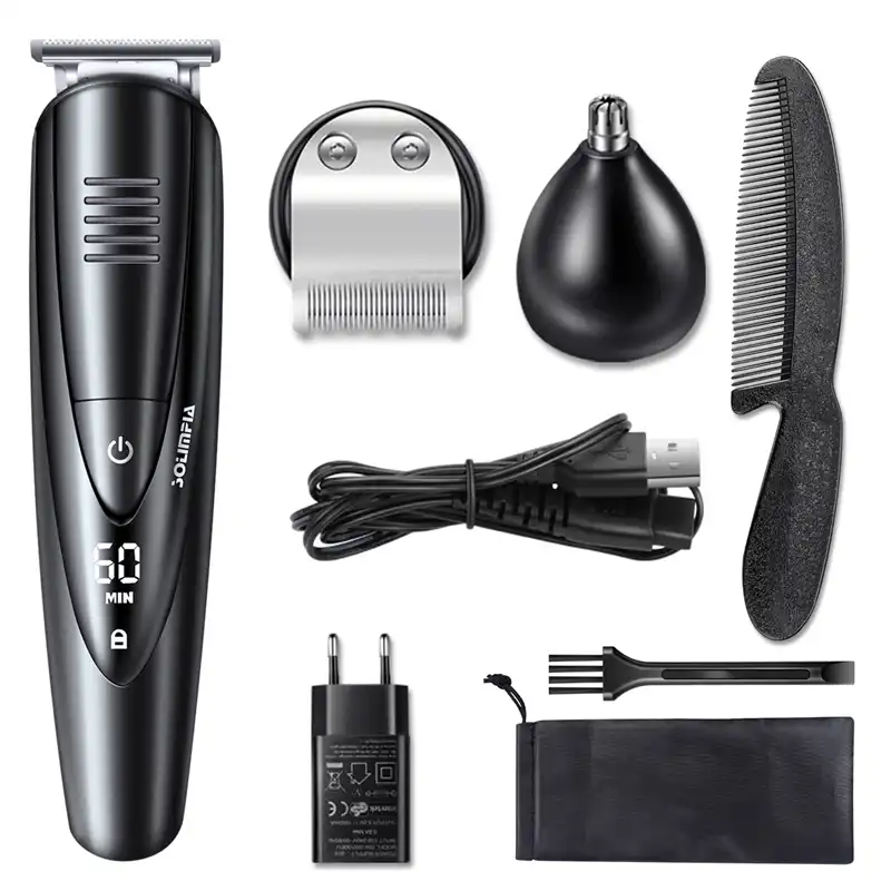 Hatteker Professional Hair Clippers 3 In 1 Electric Hair Trimmer
