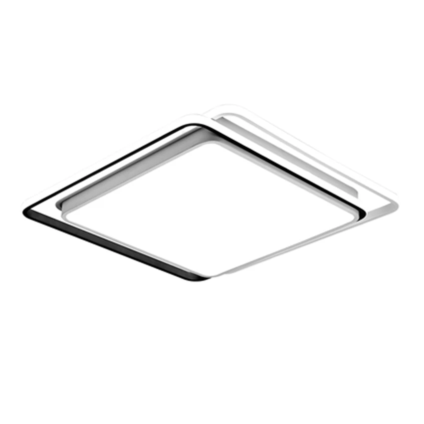 

Modern Acrylic LED Ceiling Lamp Living Room Bedroom LED Ceiling Light Square Iron Interior Decorative Kitchen Fixtures Luminaria