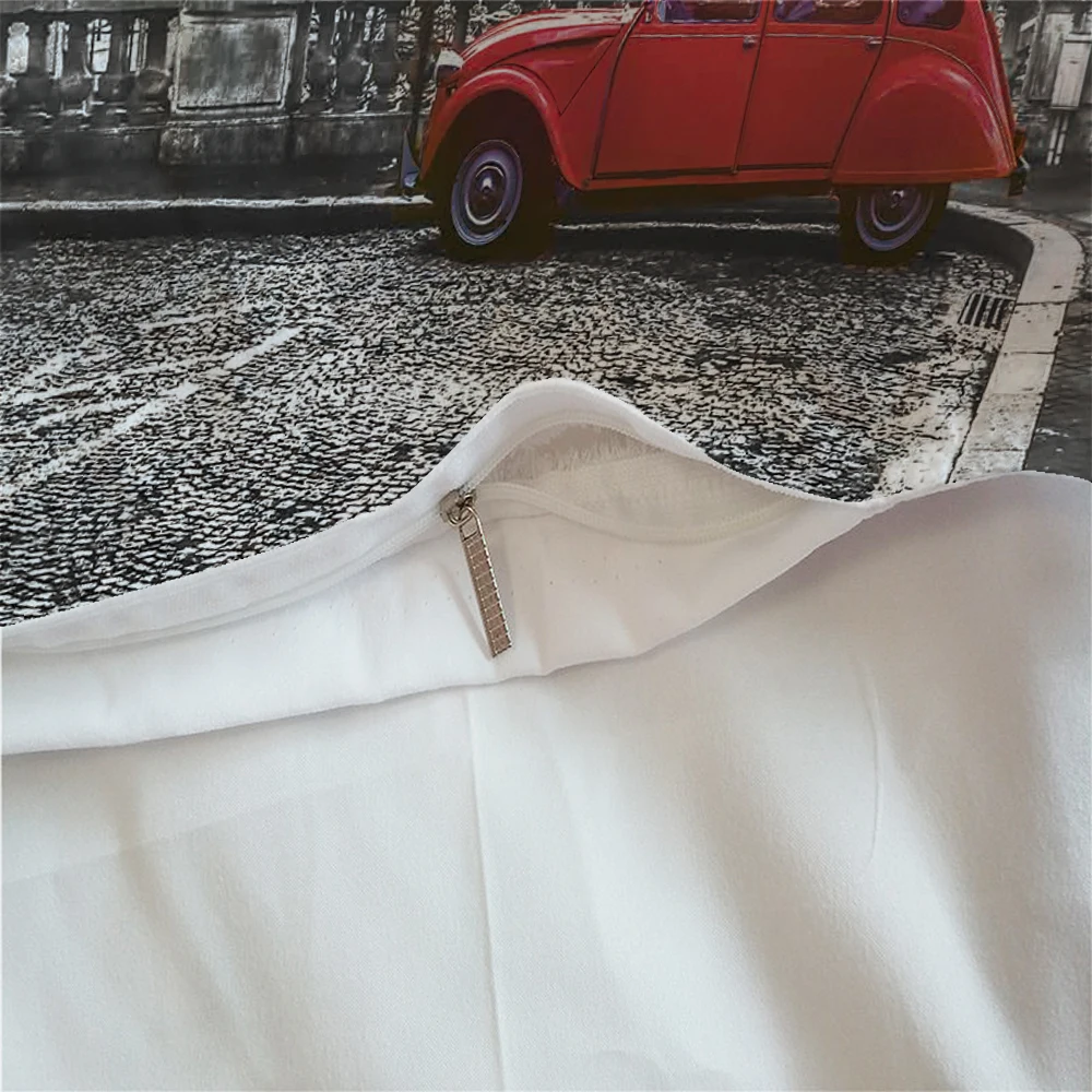 LOVINSUNSHINE Комплект постельного белья Королева одеяло наборы вид на город 3d цифровая печать Parrure De Lit AB#65