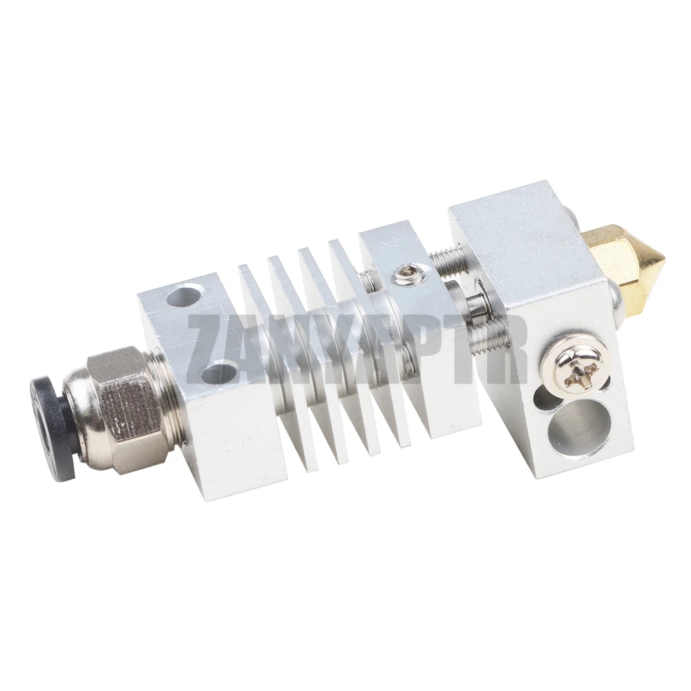 جديد CR10 Hotend الطارد لمسافات طويلة سبائك التيتانيوم الحرارة الحرارية كسر الحلق ل Creality CR-10 3D طابعة مايكرو السويسري