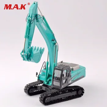 

collection diecast 1/50 scale SK-350 light blue diecast excavator truck car vehicles toy model