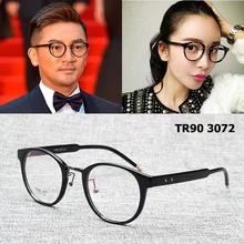 Jackjad 2020 nova moda vintage redondo tr90 quadro simples óculos de design da marca unissex óculos quadro oculos de grau