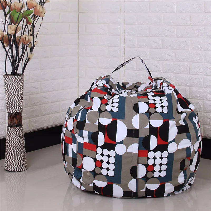 

Hot New World Map Color Modern Storage Stuffed Animal Storage Bean Bag Chair Portable Kids Clothes Toy Storage Bags
