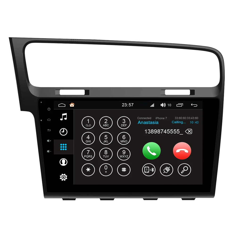 RoverOne для Volkswagen для VW Golf 7 Mk7 Golf7 2013 Android 8,0 Авторадио автомобильный gps плеер Мультимедиа Media Системы