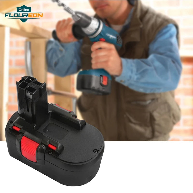 Floureon 18 в 2000 мАч Ni CD запасная батарея для BOSCH GSB VE 2 GDS V HT GSR PSB 18VE PSR