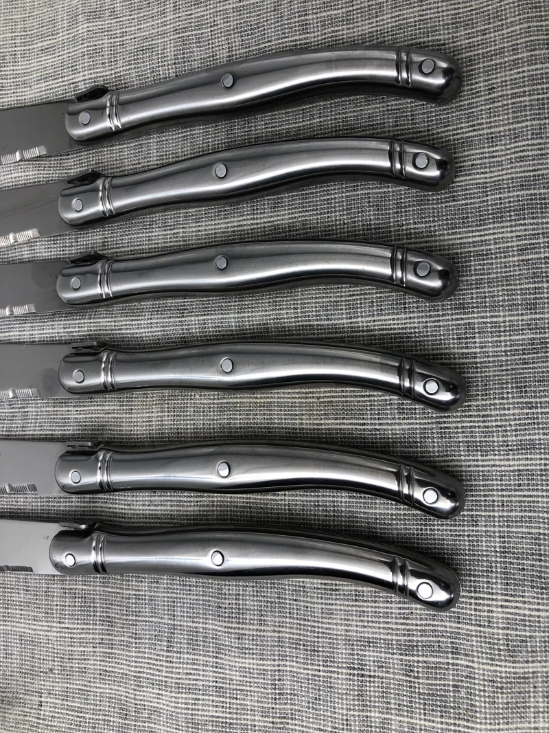  High quality 6pcs stainless steel steak knife set Stainless Steel Steak Knives table knife