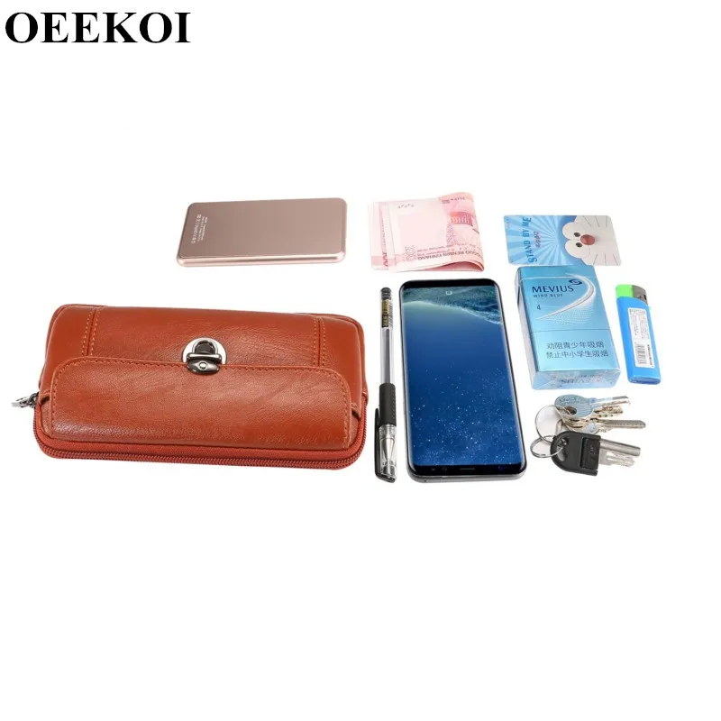 OEEKOI универсальный на пояс Сумка кошелек чехол для Vernee Тор Плюс/Apollo X/Mars Pro/Mars/Apollo