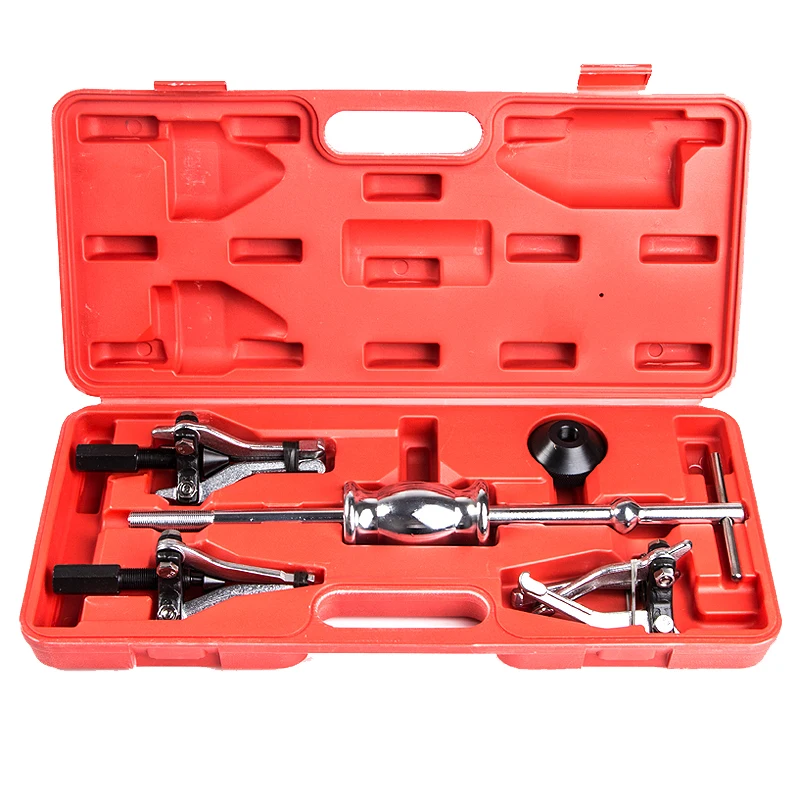 3 Jaw Internal External Bearing Puller Tool Set With Slide Hammer