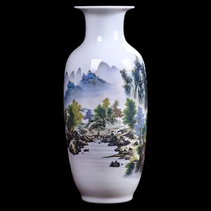 Guci Jingdezhen керамика кондитерские изделия большая ваза для цветов на бутылке