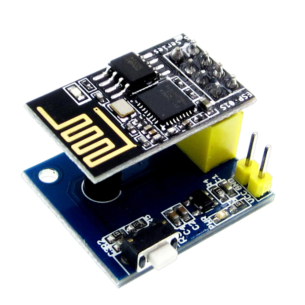 

ESP8266 ESP-01 ESP01 DS18B20 Temperature Humidity Sensor Module Esp8266 Wifi Wireless NodeMCU Adapter Board