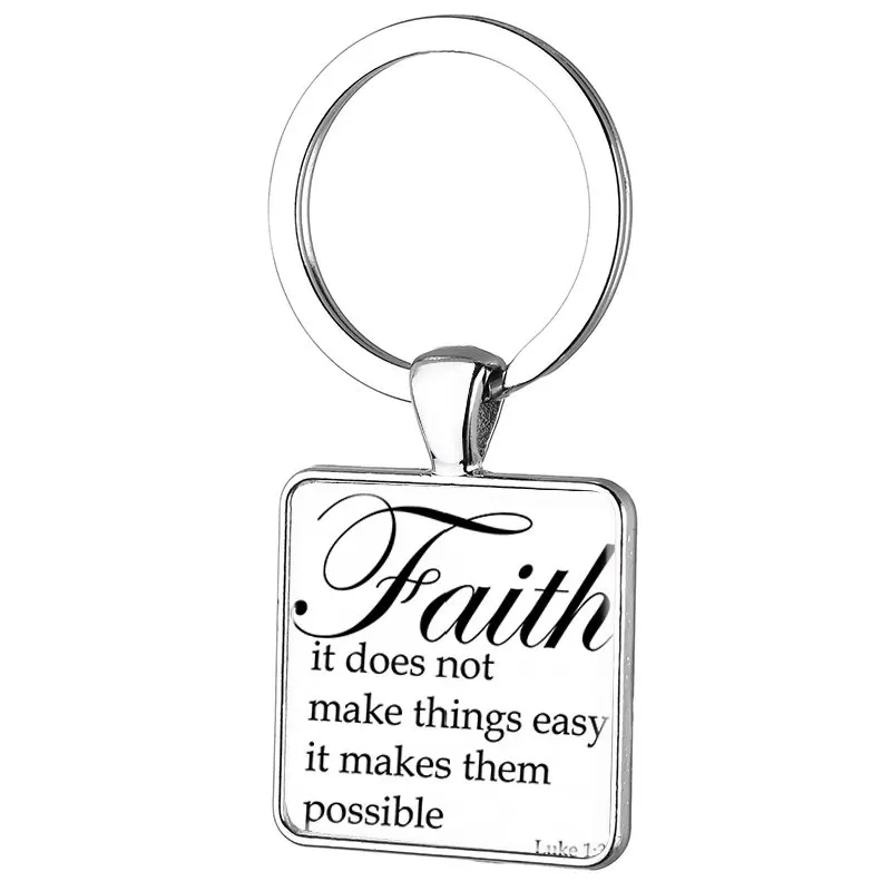 FAITH MAKES THINGS POSSIBLE NOT EASY JESUS License Plate Frame