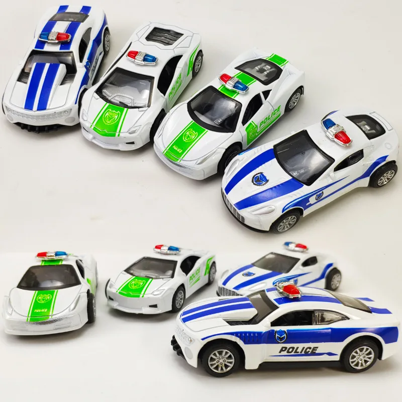 

4pcs/set New Alloy Car Model Simulation Return Car Children Model Toy Car Boy Alloy Toy Pull-back vehicle Suite