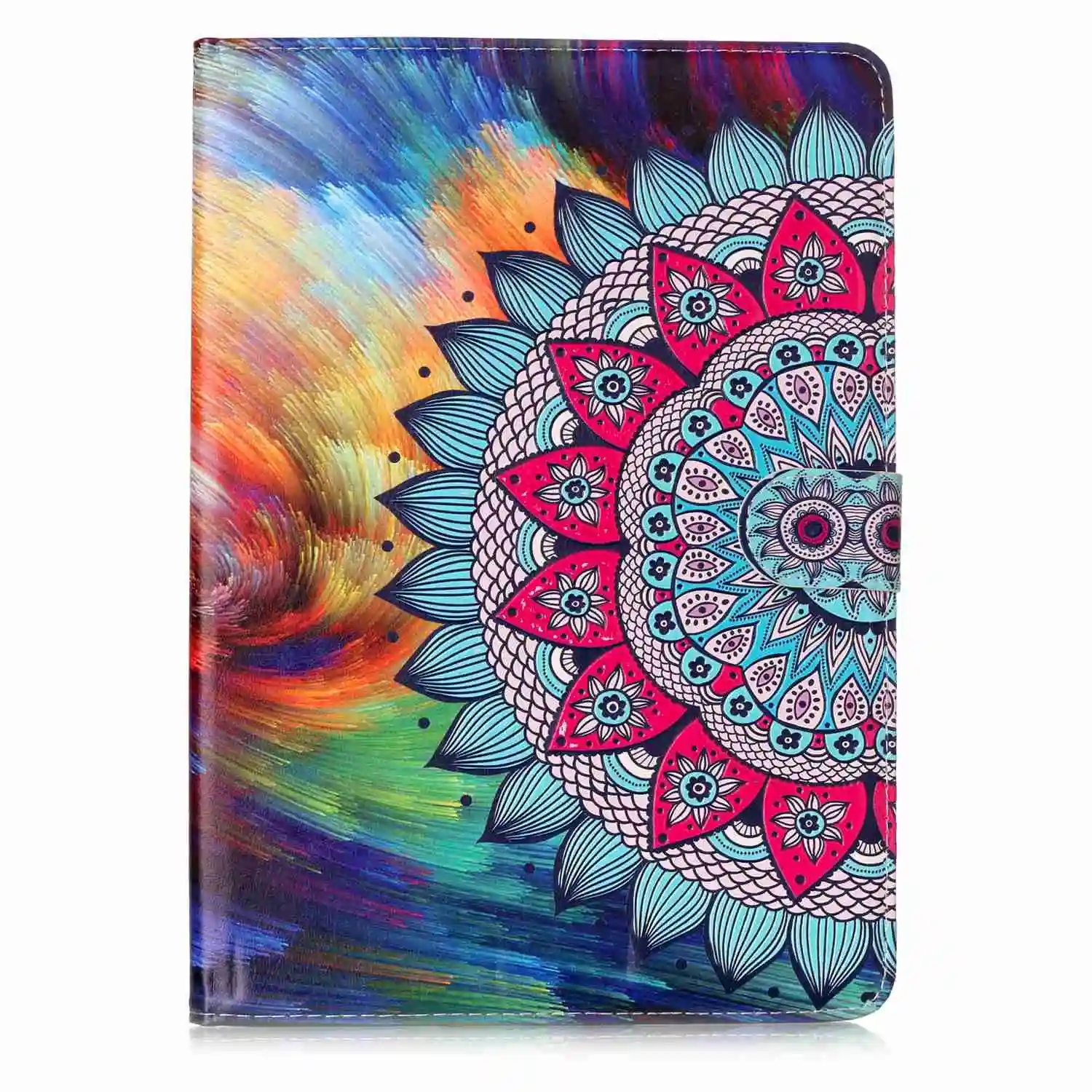 Флип чехол из ПУ кожи для Apple ipad mini 5 4 3 2 1 Wolf iPad Samsung Galaxy Tab A A6 10 2016 T585 T580 #|case for ipad|case 2for