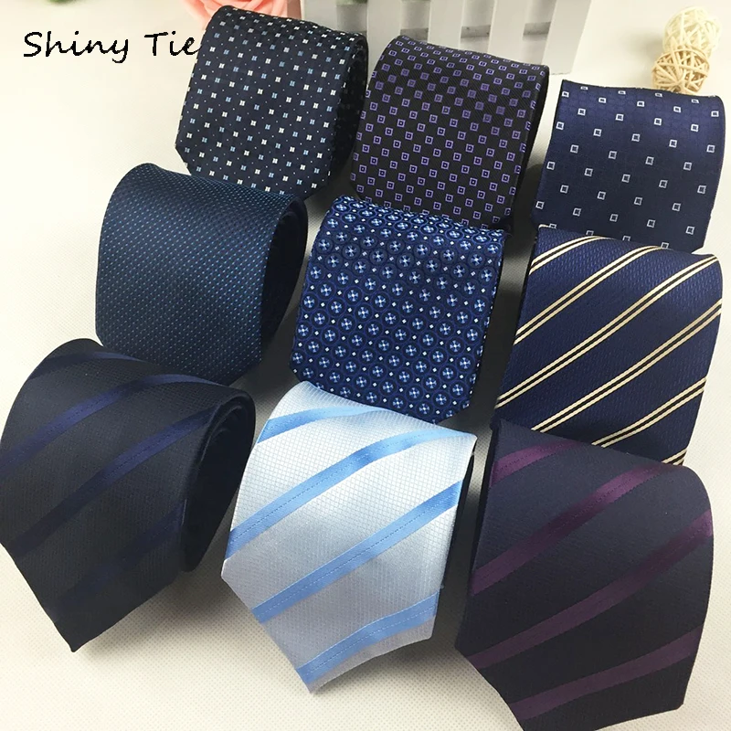 Formal-Striped-Dot-Mens-Tie-8cm-Width-We