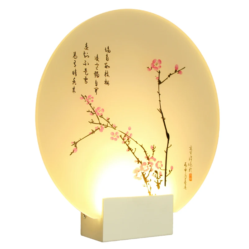 

Simple Modern Living Room Led Wall Lamp Aisle Circular Loft Appliques Luminaires Murales Acrylic Lights For Bathroom