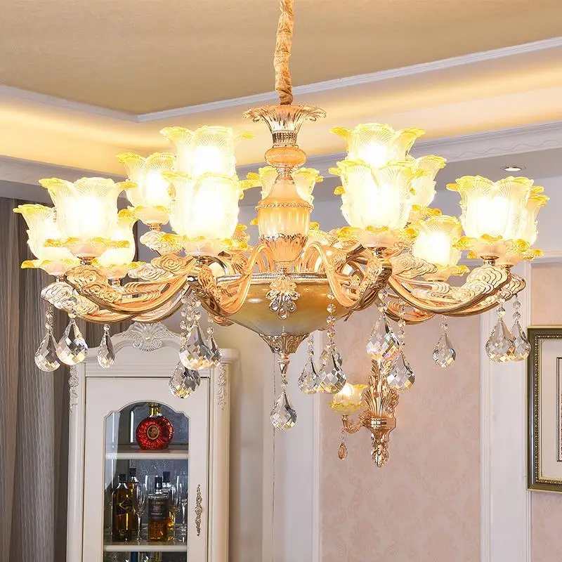 

Moderna Lampara Lighting Dining Room Industrial Crystal Deco Maison Lampen Modern Luminaria Suspension Luminaire Pendant Light