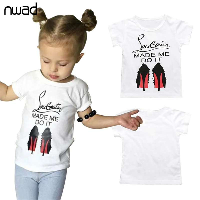 Buy NWAD Baby Girl T Shirt New Cotton White Clothes