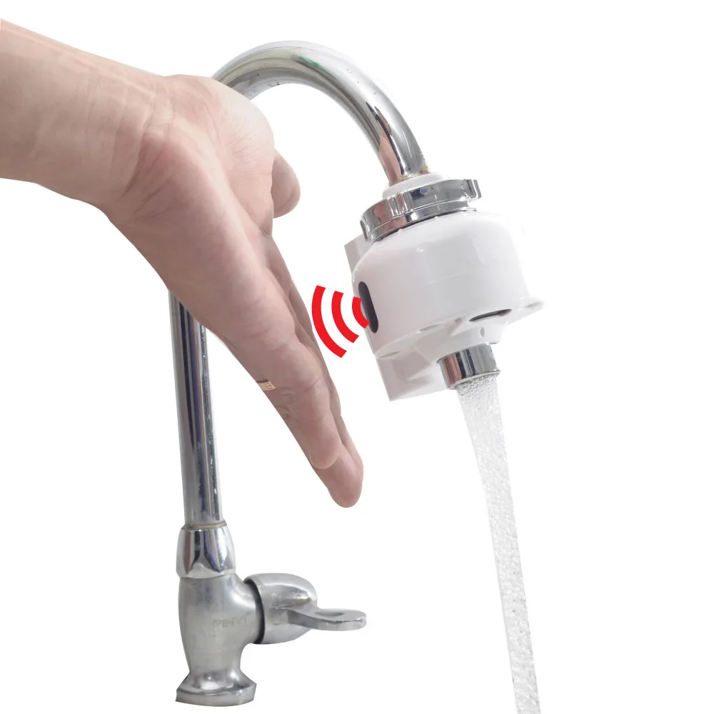 Dual Automatic Touchless Motion Sensors Faucet Fast Assembly Water
